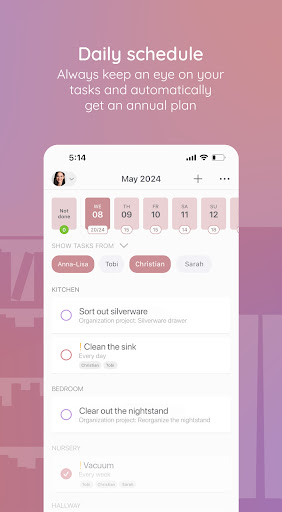 BeTidy: Home Cleaning Schedule screenshot