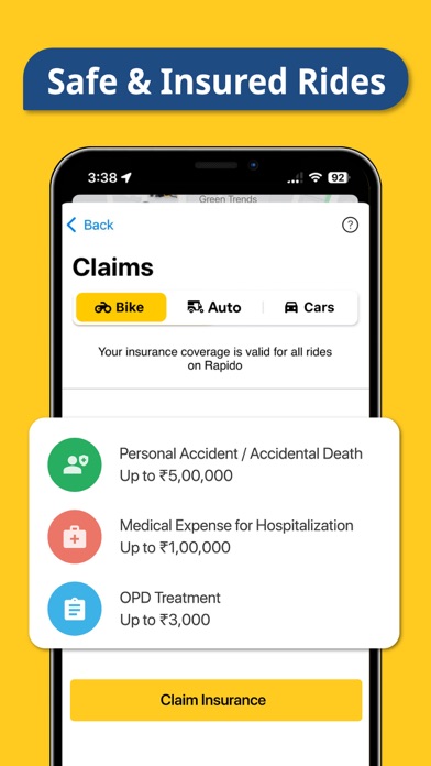Rapido: Bike-Taxi, Auto & Cabs screenshot