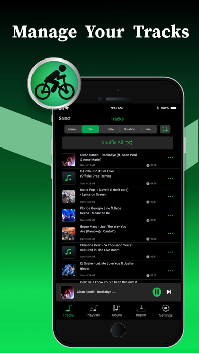 Offline Music Player screenshot
