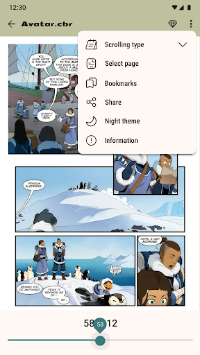 Comic Book Reader (cbz/cbr) screenshot