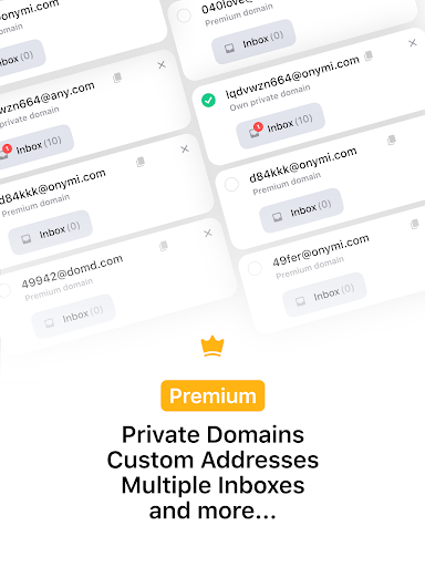 Temp Mail - Temporary Email screenshot