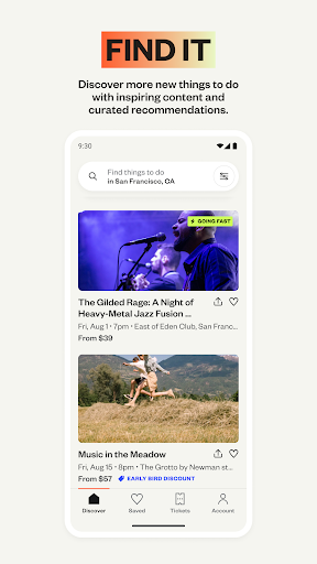 Eventbrite App screenshot