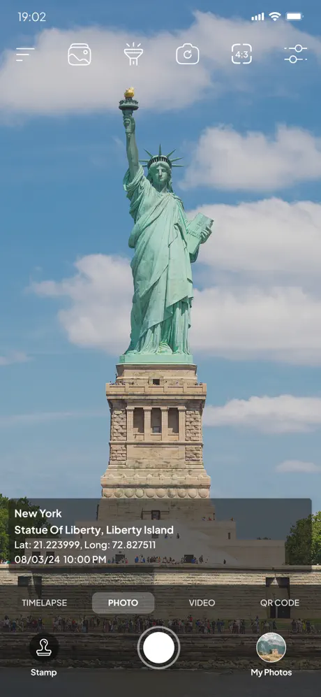 Tagofy - Geotag Map Camera screenshot