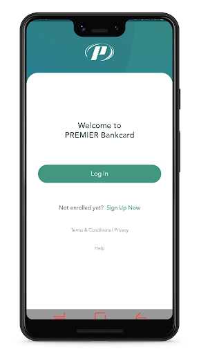 PREMIER Credit Card screenshot