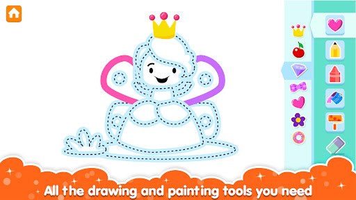Coloring and Drawing For Girls screenshot