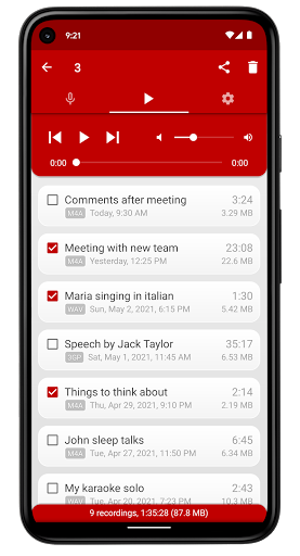 Voice Recorder Pro screenshot