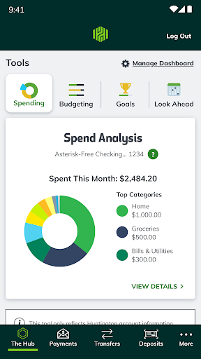 Huntington Mobile Banking screenshot