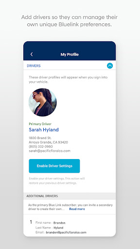 MyHyundai with Bluelink screenshot