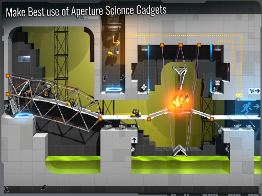 Bridge Constructor Portal screenshot