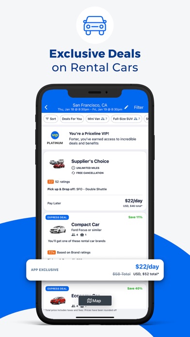 Priceline: Hotel, Flight & Car screenshot