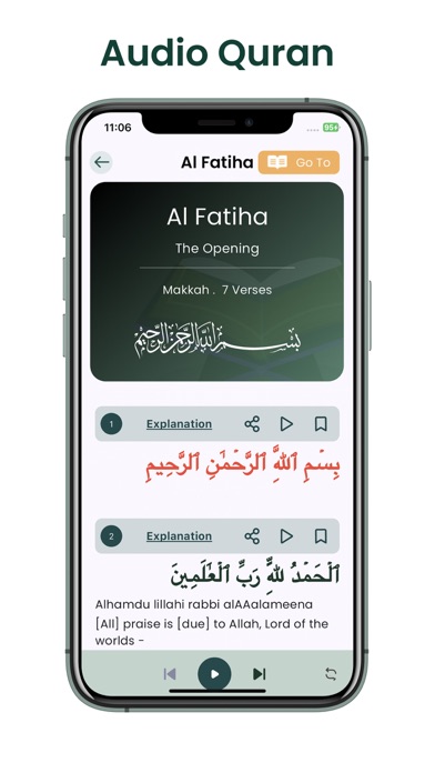 Al Quran MP3 Audio Offline App screenshot
