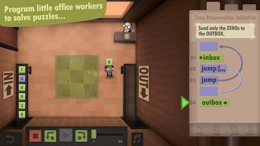 Human Resource Machine screenshot