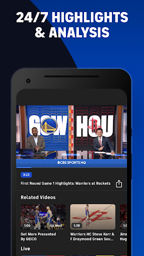 CBS Sports App: Scores & News screenshot