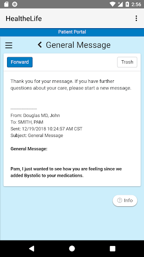 HealtheLife screenshot