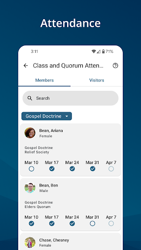 Member Tools screenshot