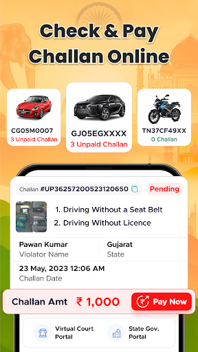 Vehicleinfo - RTO Information screenshot