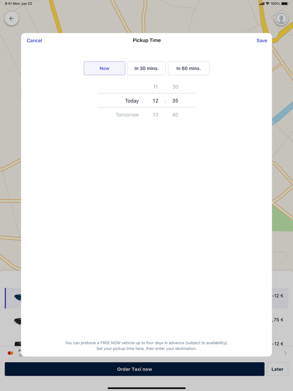FREENOW - Taxi and more screenshot