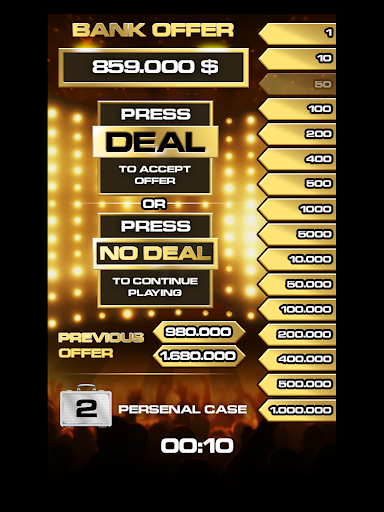Deal To Be A Millionaire screenshot