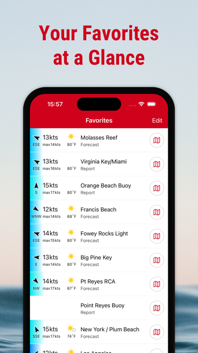 Windfinder: Wind & Weather map screenshot