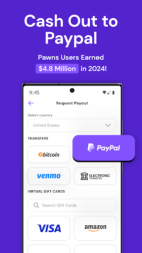 Pawns.app: Surveys for Money screenshot