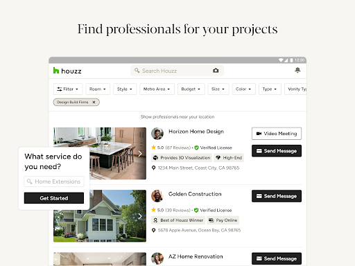 Houzz - Home Design & Remodel screenshot