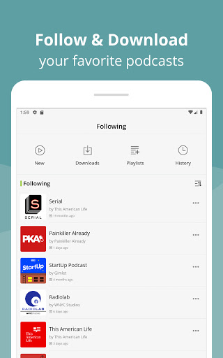 Podcast Player App - Podbean screenshot