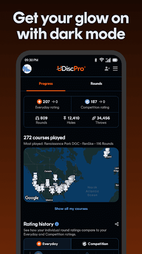 UDisc Disc Golf App screenshot