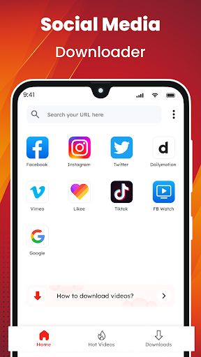 Video Downloader and 4k Player screenshot