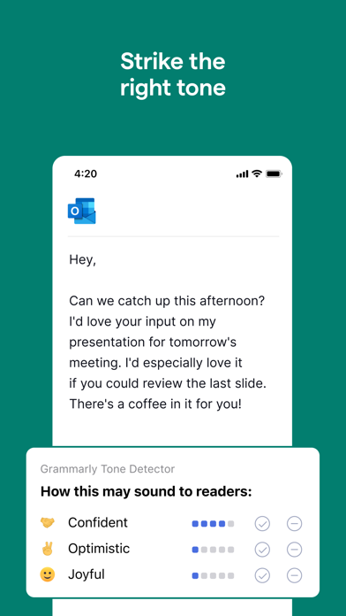 Grammarly-AI Writing Assistant screenshot