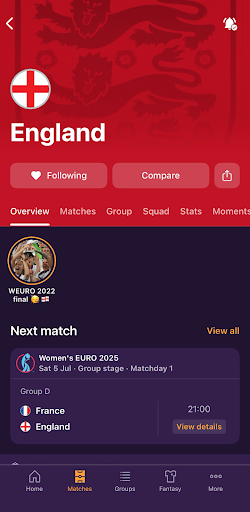 Nations League & Women's EURO screenshot