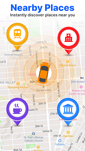 GPS Earth Maps Live Navigation screenshot