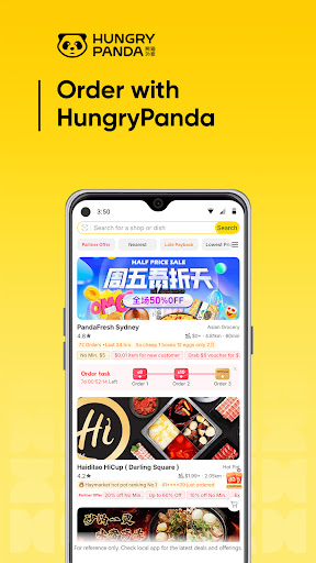 HungryPanda: Food Delivery screenshot