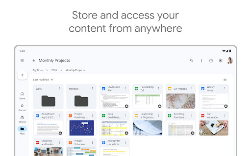 Google Drive screenshot