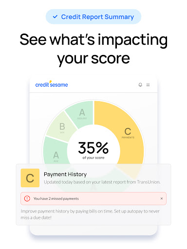 Credit Sesame: Grow your score screenshot