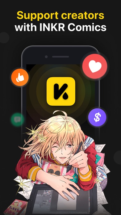 INKR — Comics, Manga, Webtoons screenshot
