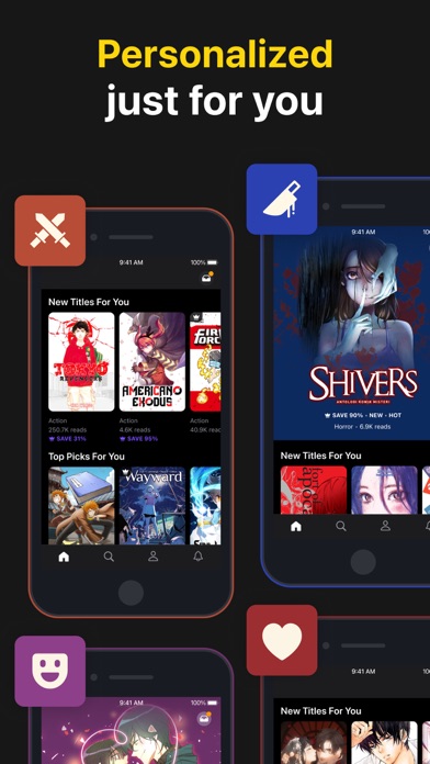 INKR — Comics, Manga, Webtoons screenshot