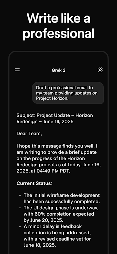 Grok - AI Assistant screenshot