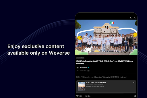 Weverse: Connect with Artists screenshot