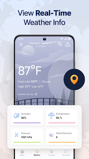 Live Weather Radar Launcher screenshot
