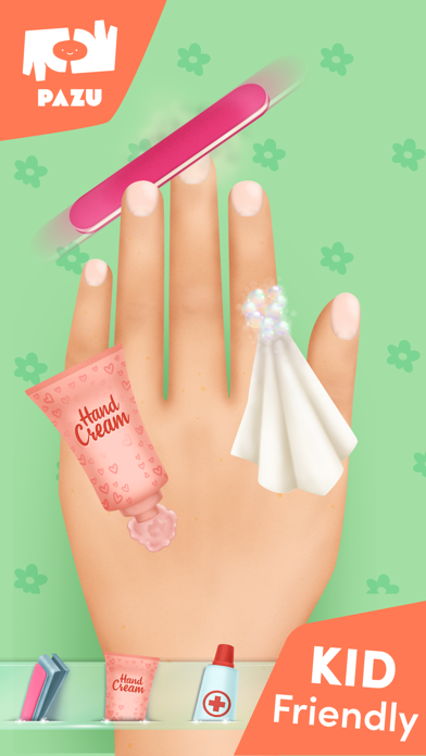 Girls Nail Salon - Kids Games screenshot