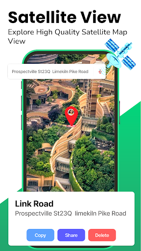 GPS Satellite Maps: Live Earth screenshot