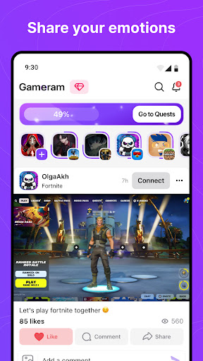 Gameram: Find gaming teammates screenshot