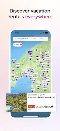 Vacation Rentals - HomeToGo screenshot