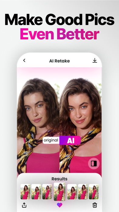 Retake AI: Face & Photo Editor