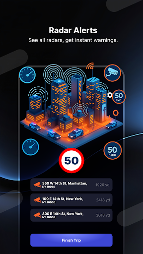 Radar GO-X: HUD, GPS, Maps screenshot