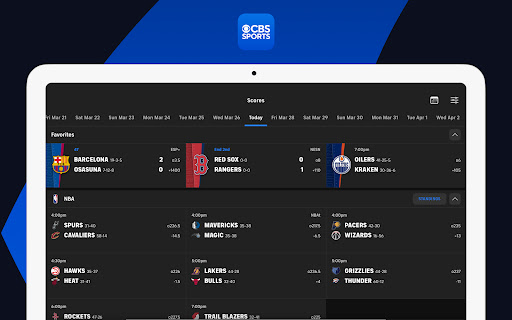 CBS Sports App: Scores & News screenshot