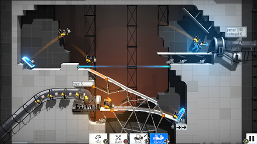 Bridge Constructor Portal screenshot