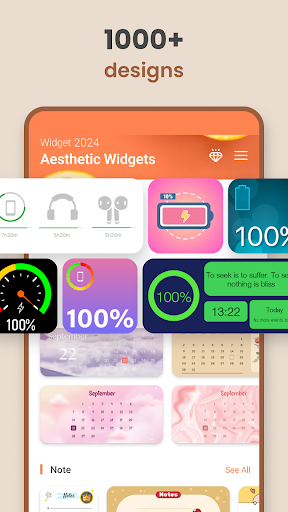 Widget 2025: Aesthetic Widgets screenshot