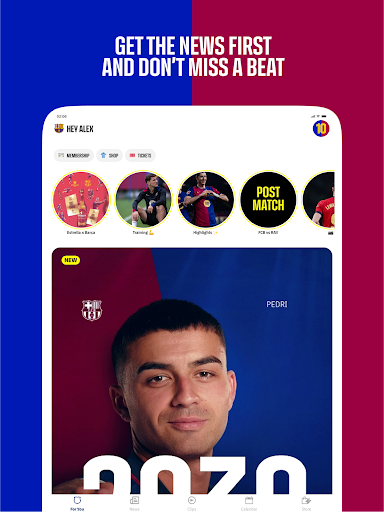 FC Barcelona Official App screenshot