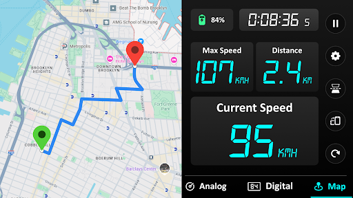 GPS Speedometer - Odometer App screenshot